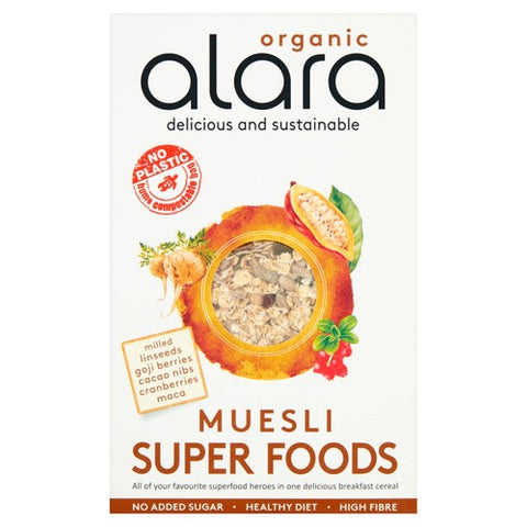 Alara Superfoods Muesli 500g (Pack of 3)