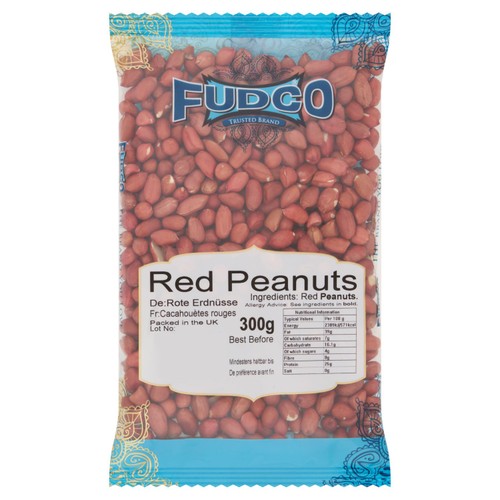 Fudco Red Peanuts 300g (Pack of 3)