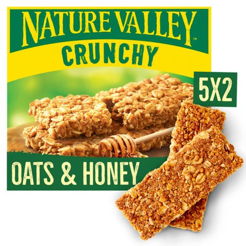 Nature Valley Crunchy Oats & Honey Cereal Bars 5 x 42g (Pack of 3)