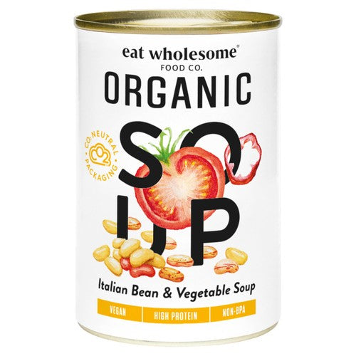 Eat Wholesome Organic Bean & Vegetable Soup 400g (Pack of 2)