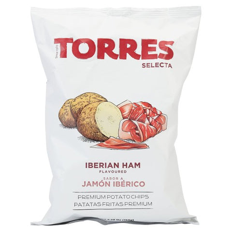 Brindisa Torres Iberico Ham Crisps 150g (Pack of 3)