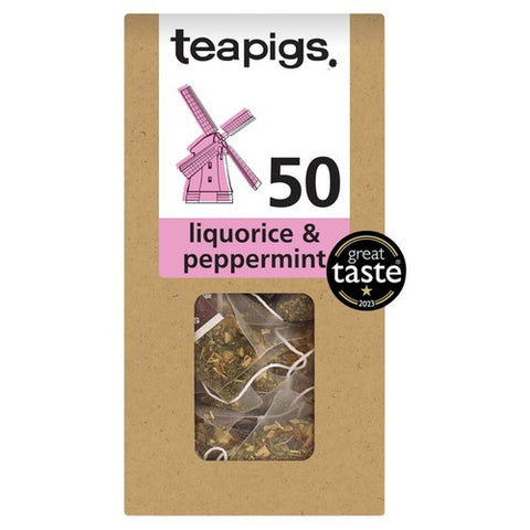 Teapigs Liquorice & Peppermint Tea Bags 50's (Pack of 2)