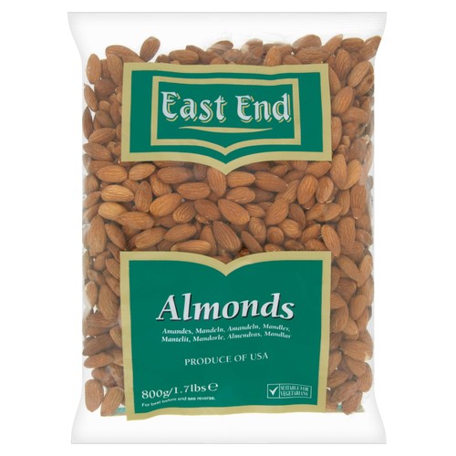 East End Almonds Large 800g (Pack of 3)