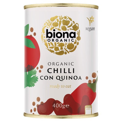 Biona Organic Chilli Con Quinoa 400g (Pack of 2)