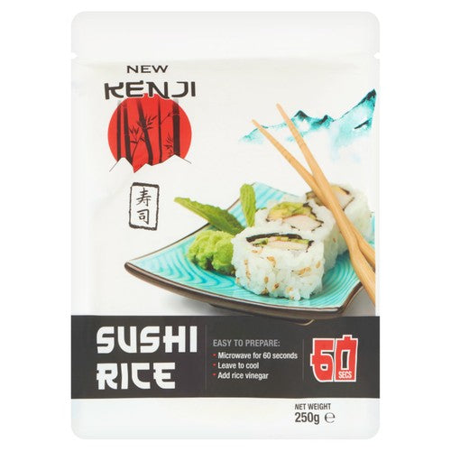 New Kenji Sushi Rice Microwavable 250g (Pack of 3)