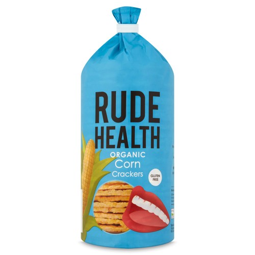 Rude Health Corn Crackers 130g (Pack of 3)