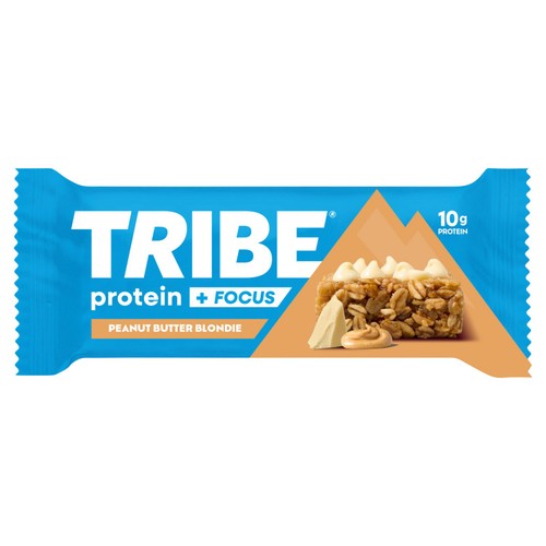 TRIBE Protein & Focus Peanut Butter Blondie 60g (Pack of 3)