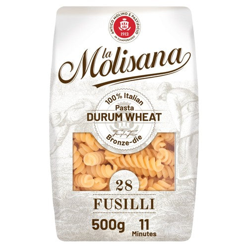 La Molisana Fusilli Pasta No.28 500g (Pack of 3)