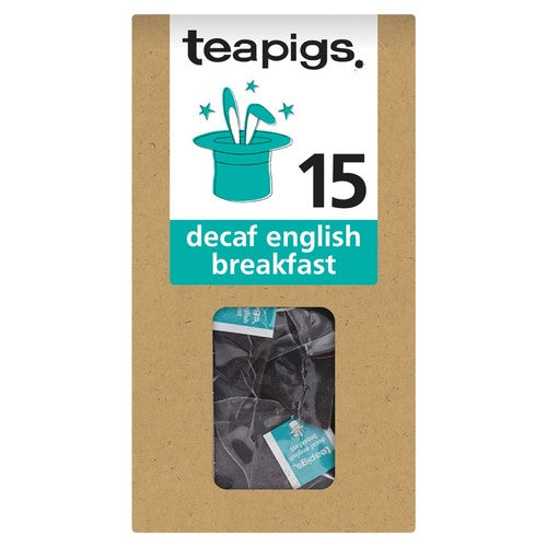 teapigs decaf english breakfast 15's (Pack of 3)