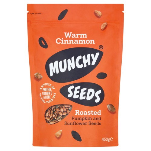 Munchy Seeds Warm Cinnamon 450g (Pack of 3)