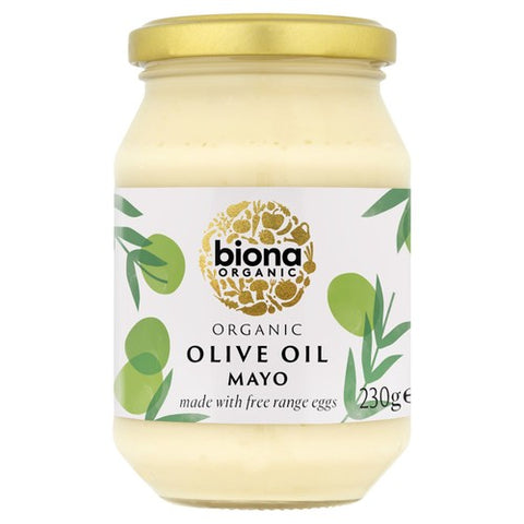 Biona Organic Mayonnaise with Olive Oil 230g (Pack of 2)