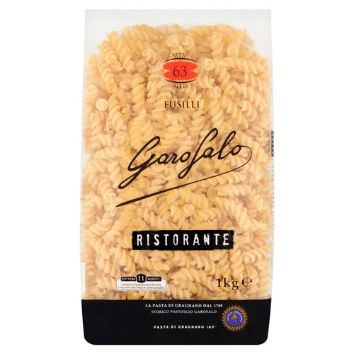 Garofalo Fusilli Pasta 1kg (Pack of 2)