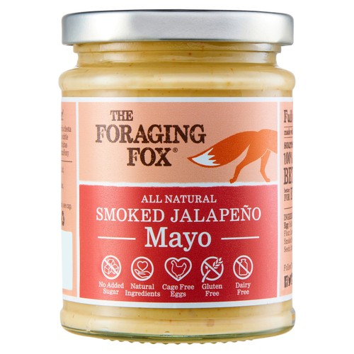 The Foraging Fox Smoked Jalapeno Mayo 240g (Pack of 2)