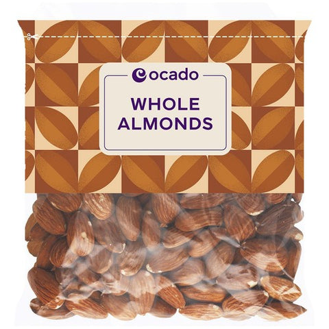 Ocado Whole Almonds 200g (Pack of 3)