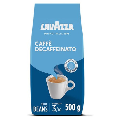 Lavazza Decaffeinated Coffee Beans 500g (Pack of 2)
