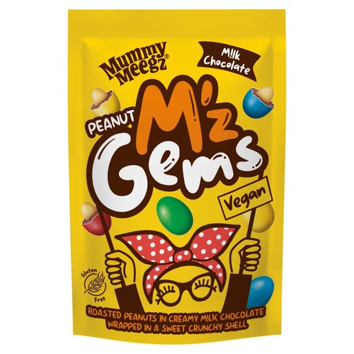 Mummy Meegz M'z Gems Peanut 80g (Pack of 3)