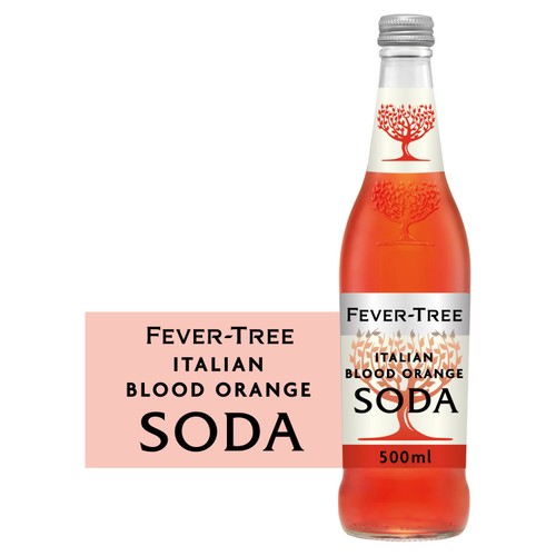 Fever-Tree Italian Blood Orange Soda 500ml (Pack of 6)