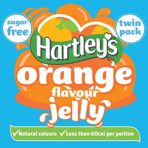 Hartley's Sugar Free Orange Jelly Crystals 23g (Pack of 3)