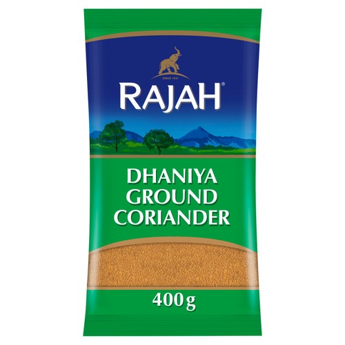 Rajah Spices Dhaniya Ground Coriander Powder 400g (Pack of 2)