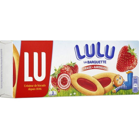 Lu Strawberry Barquette 120g (Pack of 6)