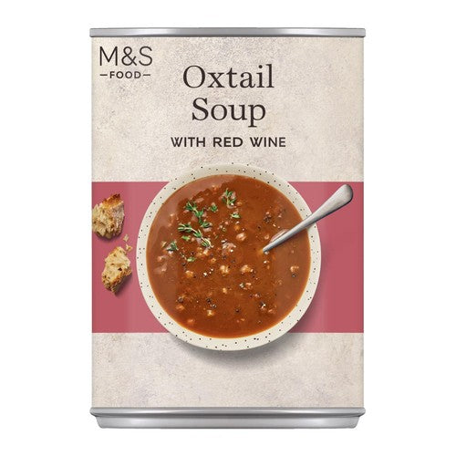 M&S Oxtail Soup 400g (Pack of 2)