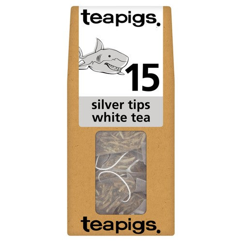 Teapigs Silver Tips White Tea Bags 15's (Pack of 3)