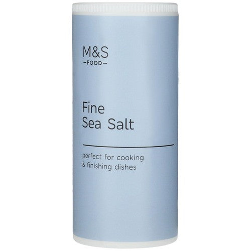 M&S Fine Sea Salt 220g (Pack of 2)