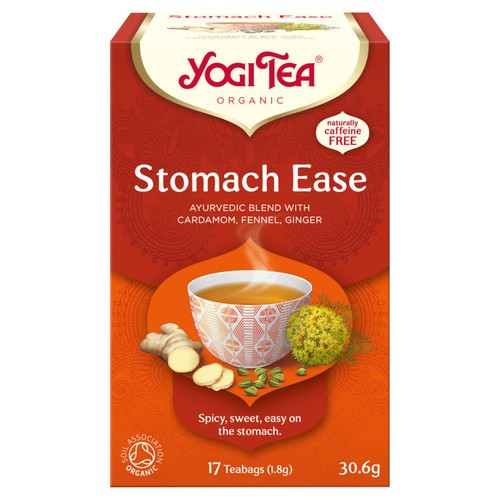 Yogi Tea Stomach Ease Organic Tea Bags 17's (Pack of 3)