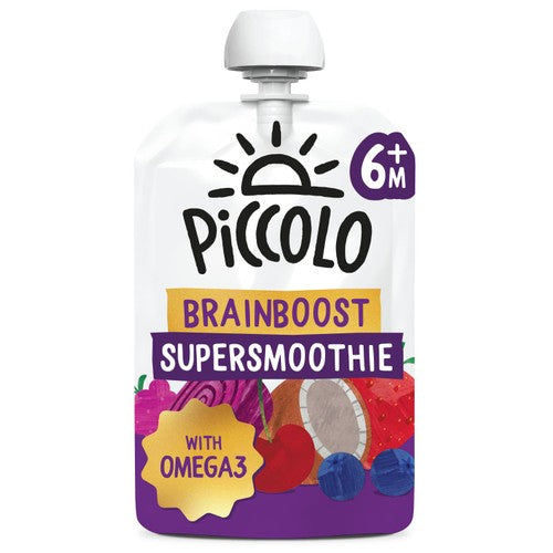 Piccolo Organic Supersmoothie - Berry Bliss with Coconut 90g (Pack 6)