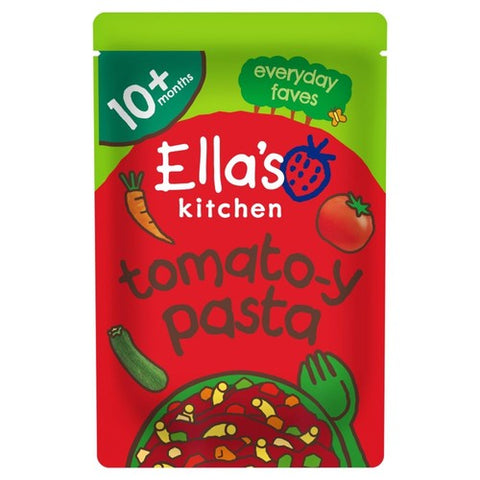 Ella's Kitchen Tomato-y Pasta Baby Food Pouch 10+ Months 190g (Pack of 3)
