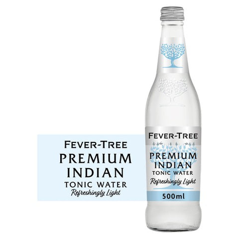 Fever-Tree Refreshingly Light Indian Tonic Water 500ml (Pack of 6)
