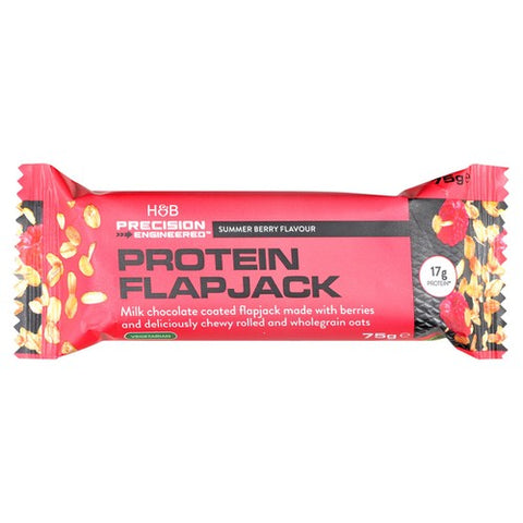 H&B Precision Engineered Protein Flapjack Summer Berry 75g (Pack of 3)