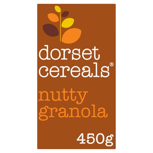 Dorset Cereals Nutty Granola Breakfast Cereal 450g (Pack of 3)