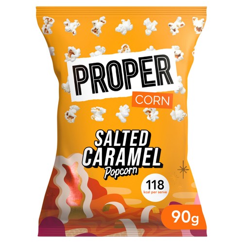 Propercorn Salted Caramel 90g (Pack of 6)