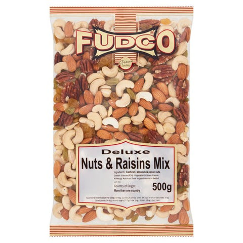 Fudco Deluxe Nut & Raisin Mix 500g (Pack of 3)