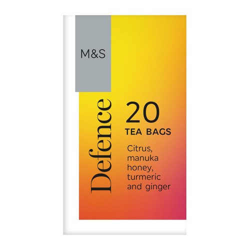 M&S Defence Teabags 20's (Pack of 3)