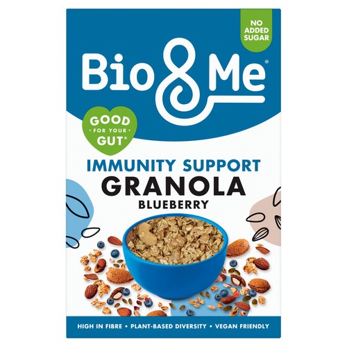 Bio&Me Blueberry Immunity Support Granola 360g (Pack of 3)