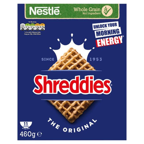 Shreddies Original Breakfast Cereal 460g (Pack of 3)