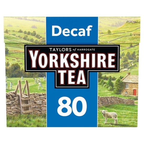 Yorkshire Decaf Teabags 80's (Pack of 2)