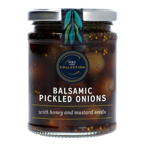 M&S Collection Balsamic Pickled Onions 295g (Pack of 2)
