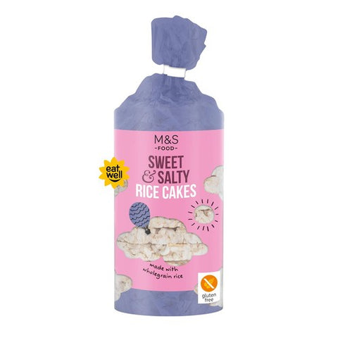 M&S Sweet & Salty Rice Cakes 133g (Pack of 3)