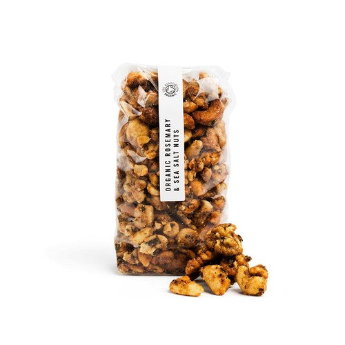 Daylesford Organic Rosemary & Salted Nuts 200g (Pack of 3)