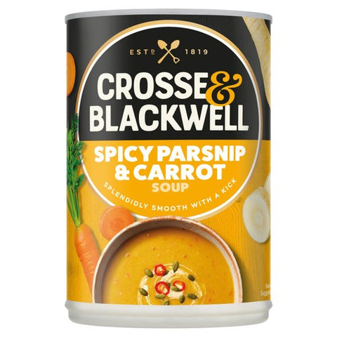 Crosse & Blackwell Spicy Parsnip & Carrot Soup 400g (Pack of 2)