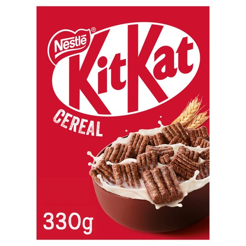 KitKat Milk Chocolate Breakfast Cereal 330g (Pack of 3)