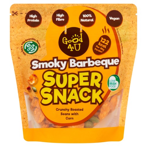 Good4U Super Snack Smoky Barbecue 130g (Pack of 3)
