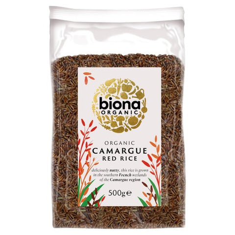Biona Organic Red Camargue Rice 500g (Pack of 3)