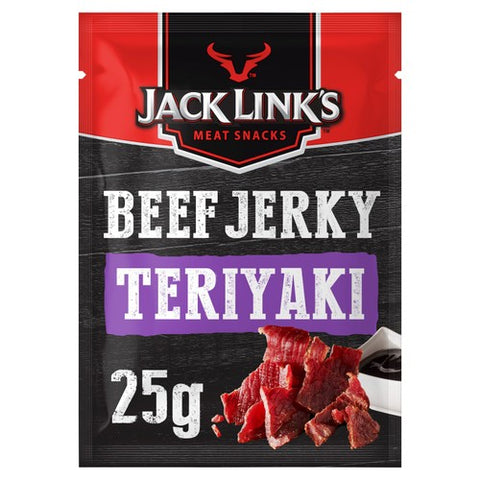 Jack Links Teriyaki Beef Jerky 25g (Pack of 3)