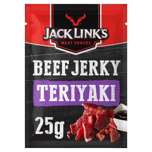 Jack Links Teriyaki Beef Jerky 25g (Pack of 3)