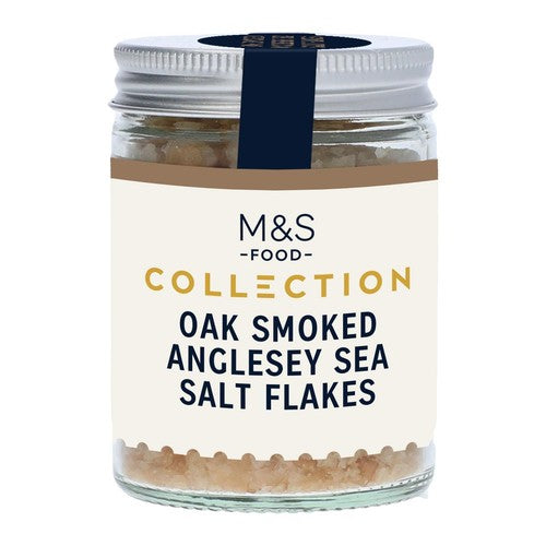 Cook With M&S Oak Smoked Anglesey Sea Salt 56g (Pack of 2)