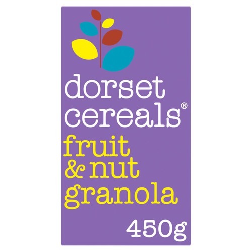 Dorset Cereals Fruit & Nut Granola Breakfast Cereal 450g (Pack of 3)
